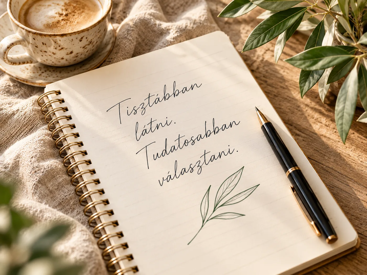 Tisztábban látni. Tudatosabban választani.